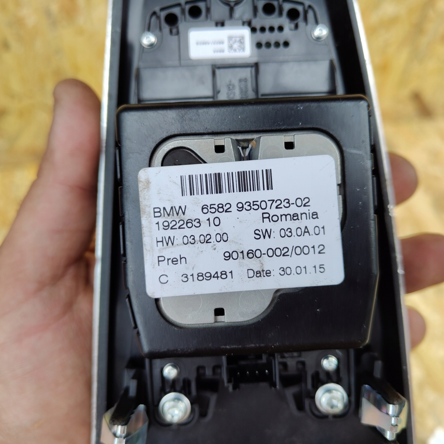 PANEL RADIA IDRIVE BMW 3 F34 GT 9350723