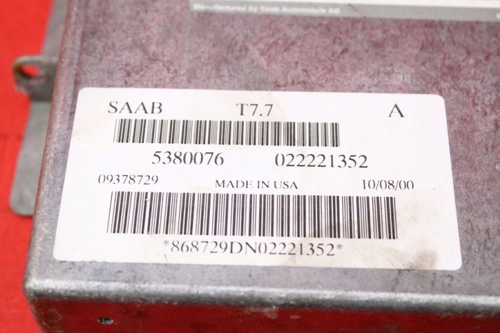 Centralina computer Motore 5380738 SAAB 9-5 95 1 e 2.0 T 150 KM 97-05