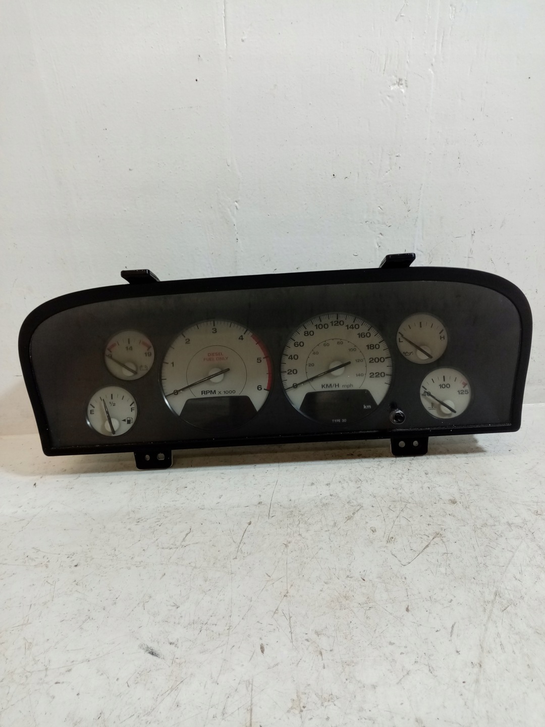 dials dials JEEP GRAND CHEROKEE