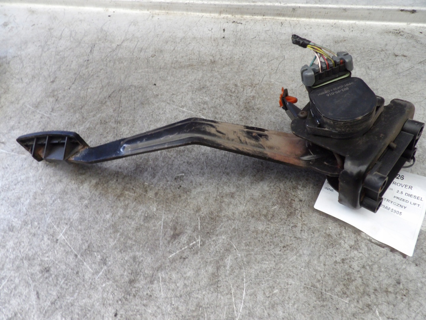 Land Rover Discovery II TD5 accelerator pedal
