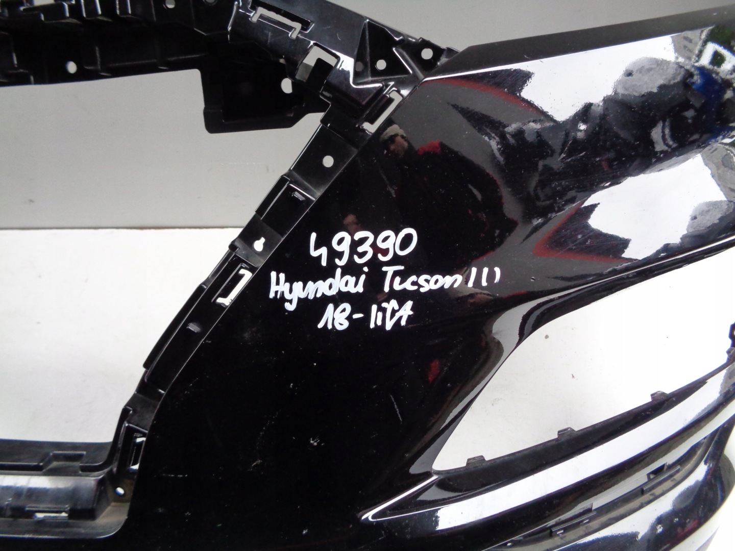 front bumper HYUNDAI TUCSON III 18- LIFT NR 49390