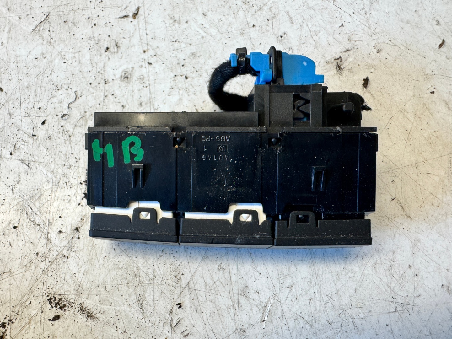 OPEL MERIVA B schalter OTWARCIA des autos warnblickschalter PANEL