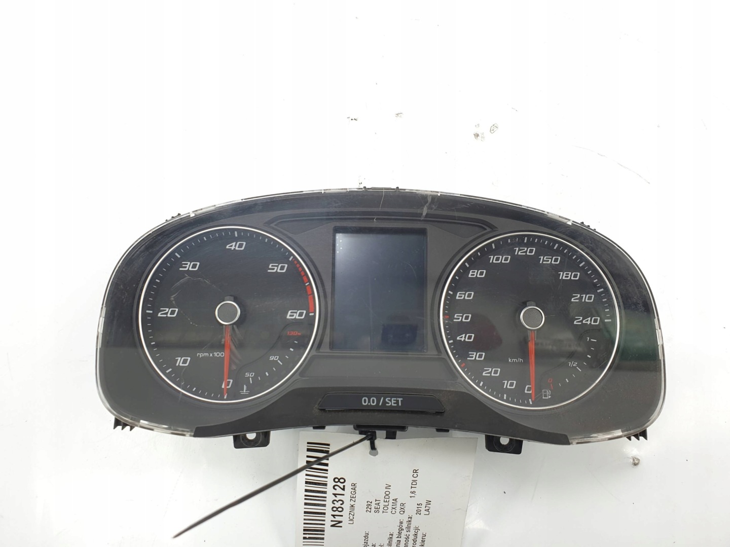 dials clock 6JA920741F SEAT TOLEDO IV