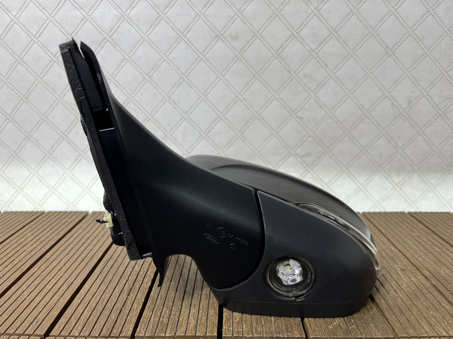 FORD FOCUS MK4 18-22 mirror left 8-PIN colour ND MAGNETIC GREY OE