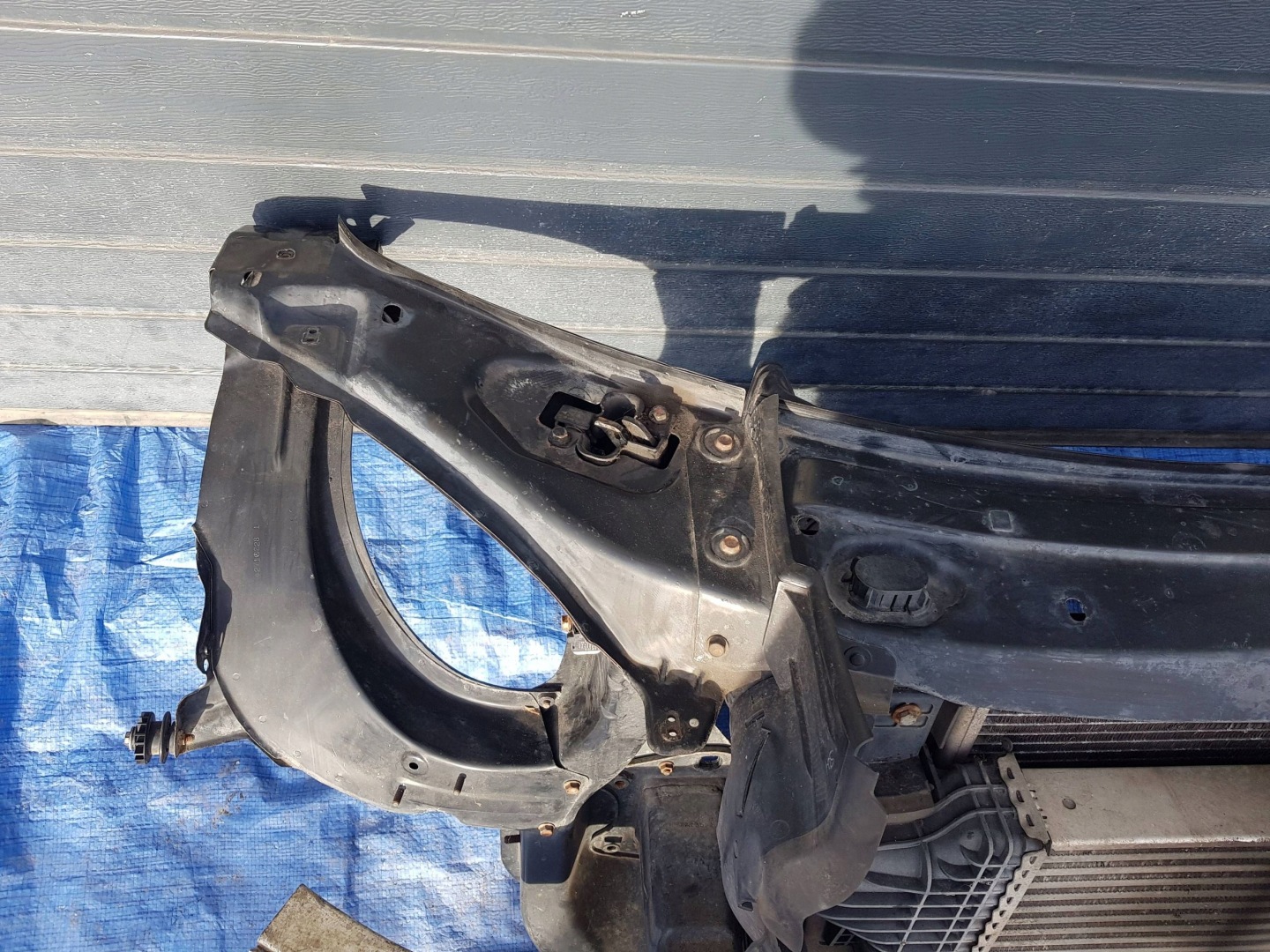 support panel for radiators radiator MERCEDES ML W164 GL X164 3.0 CDI