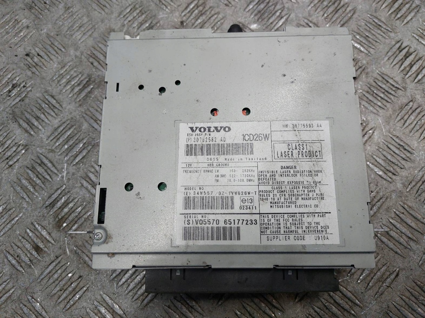 RADIO ODTWARZACZ VOLVO XC90 e 30732582 30775593