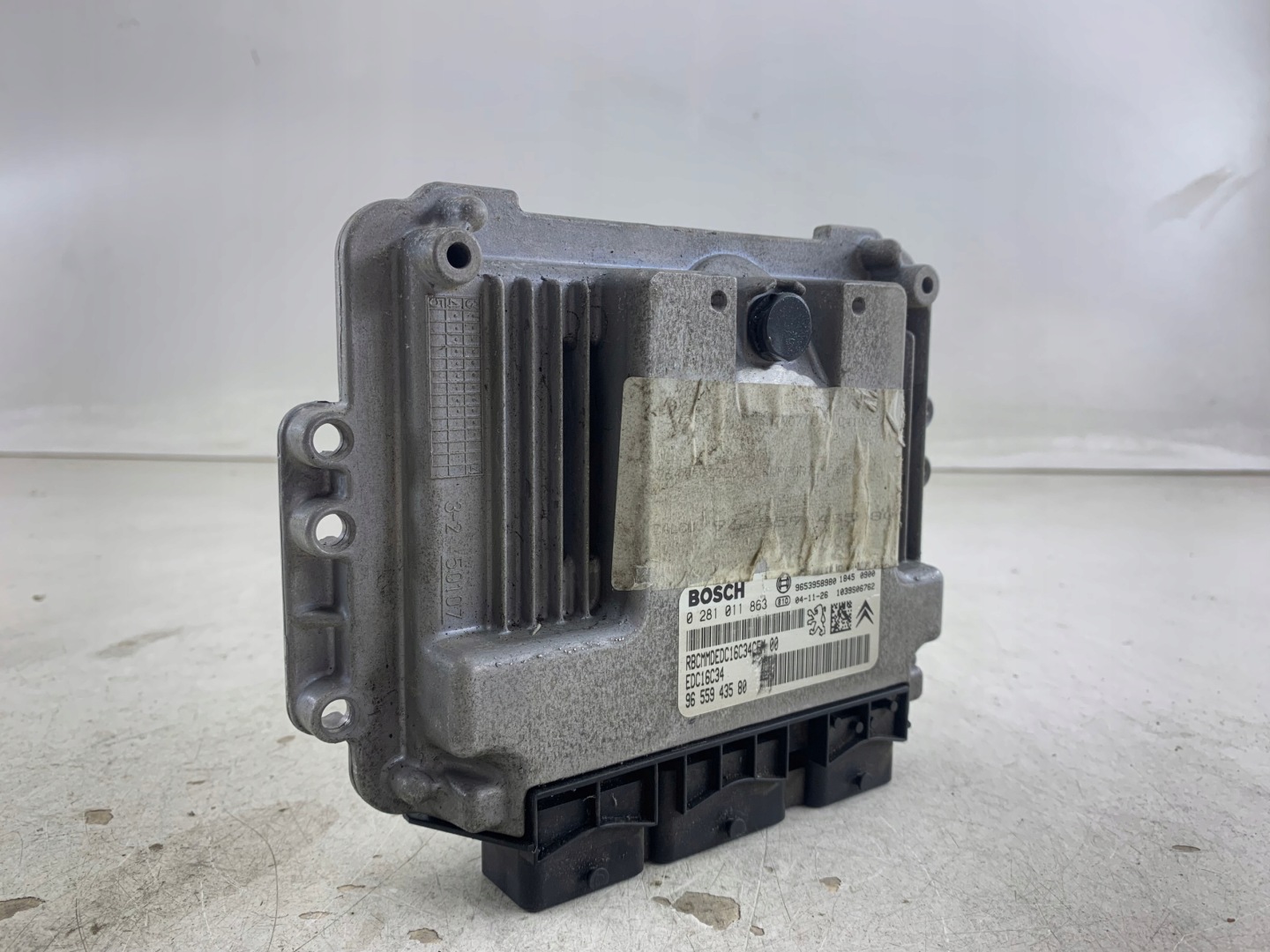 CITROEN C4 e 1.6 HDI Centralina Motore 9655943580