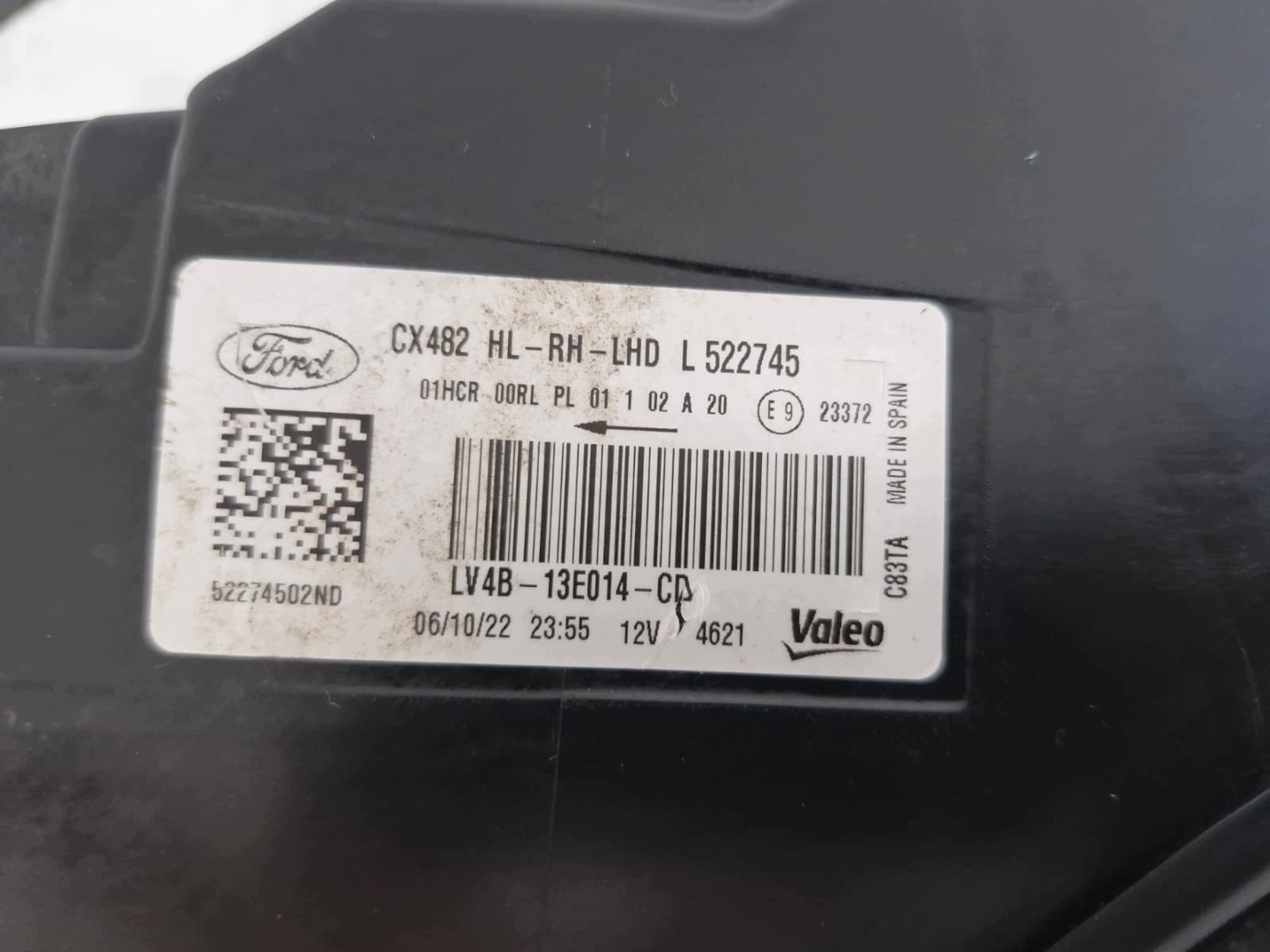 light right Ford Kuga MK3 FULL LED