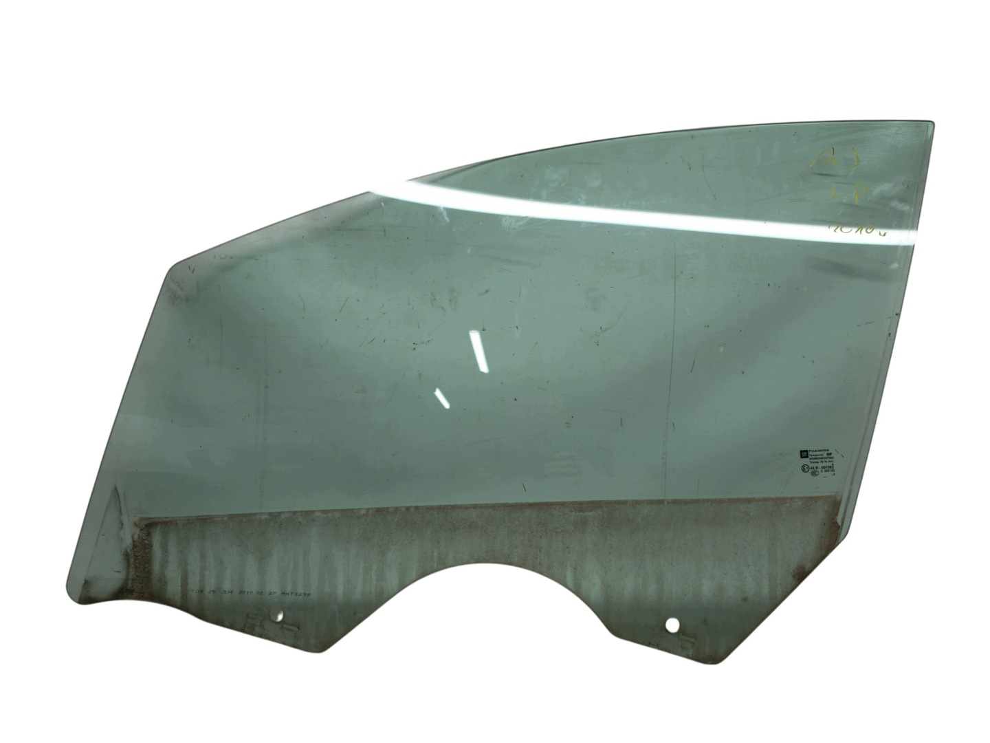 OPEL ASTRA J IV window side door left front 2010R. AS2 original