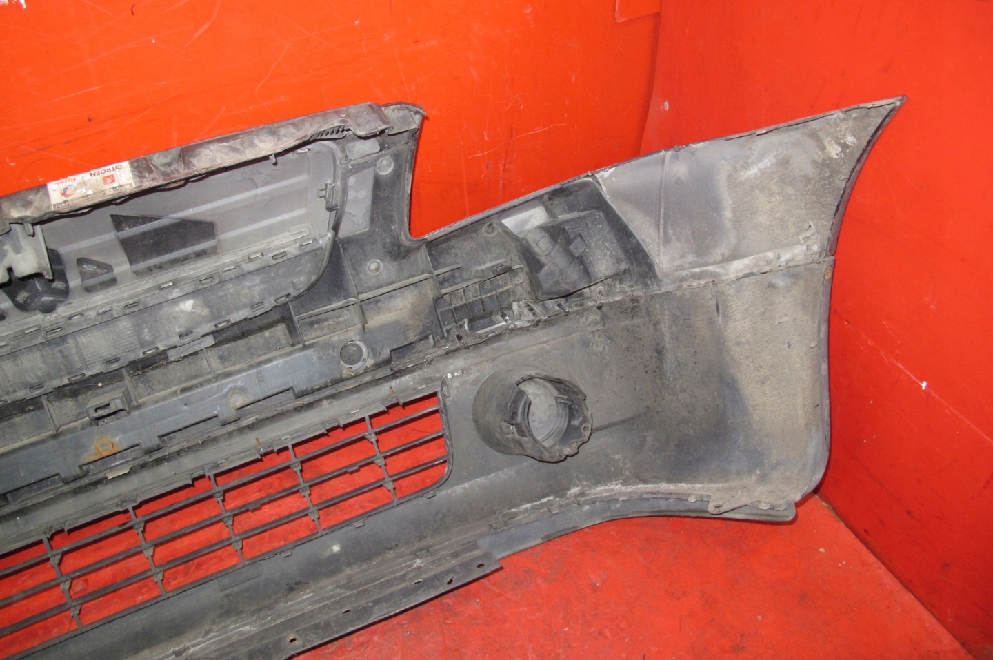 CITROEN C2 JM 03-08 front bumper front black EXY