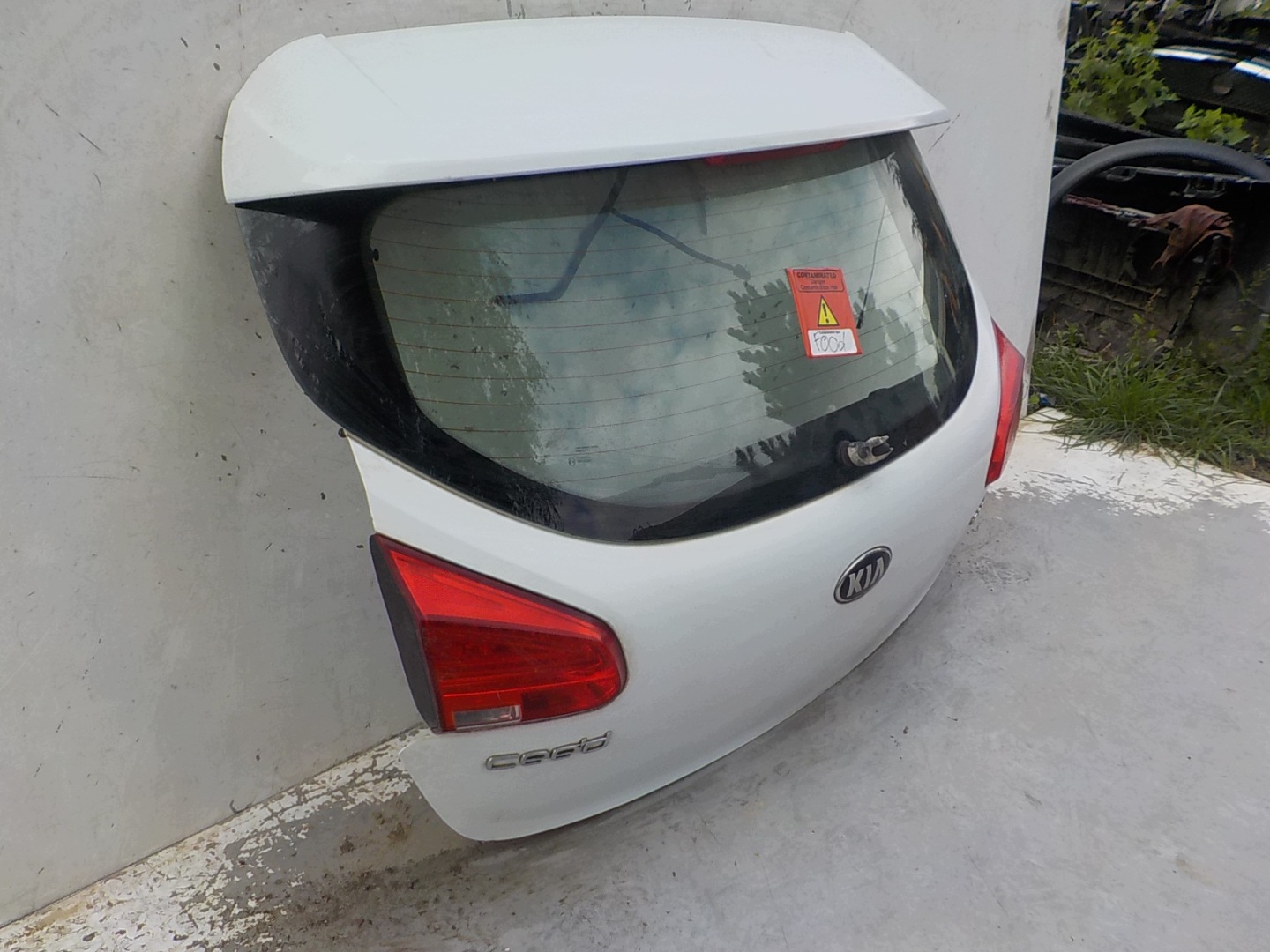 853 KIA CEED II HB 12-16 boot door rear