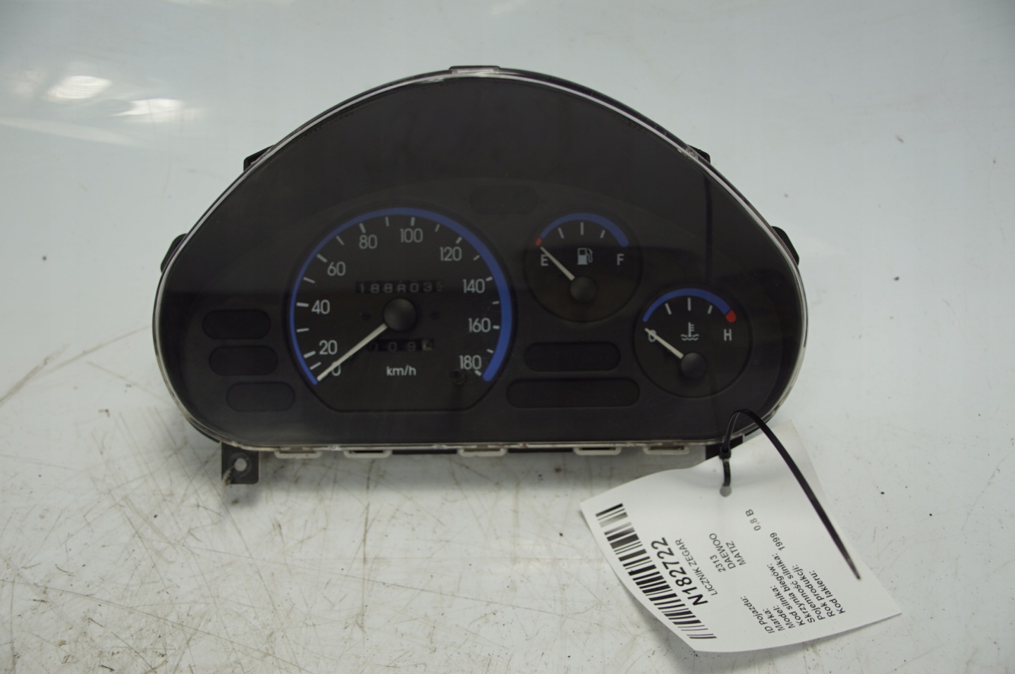 dials clock 96527401 DAEWOO MATIZ