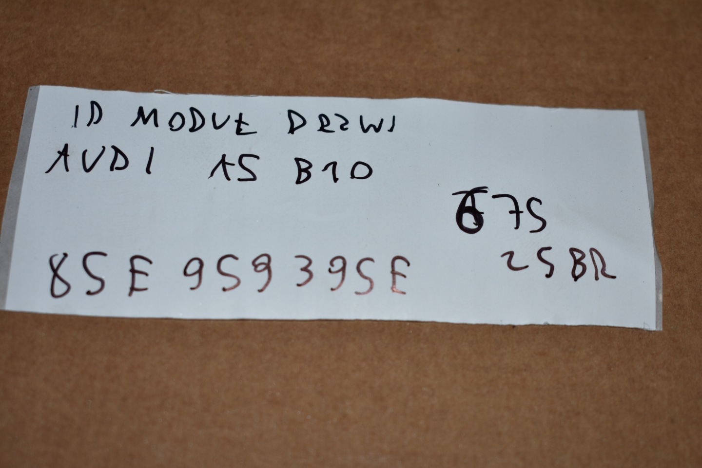 IDEALNY module door AUDI A5 B10 1
