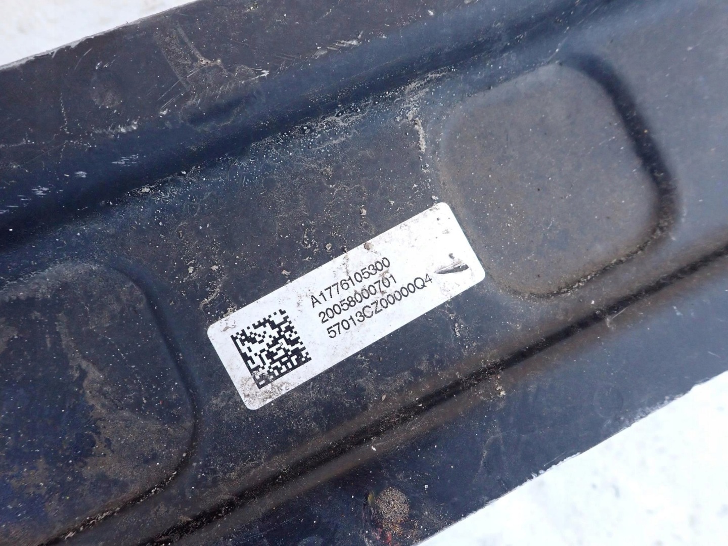MERCEDES A-KLASA IV 4 W177 18-> bumper support rear part