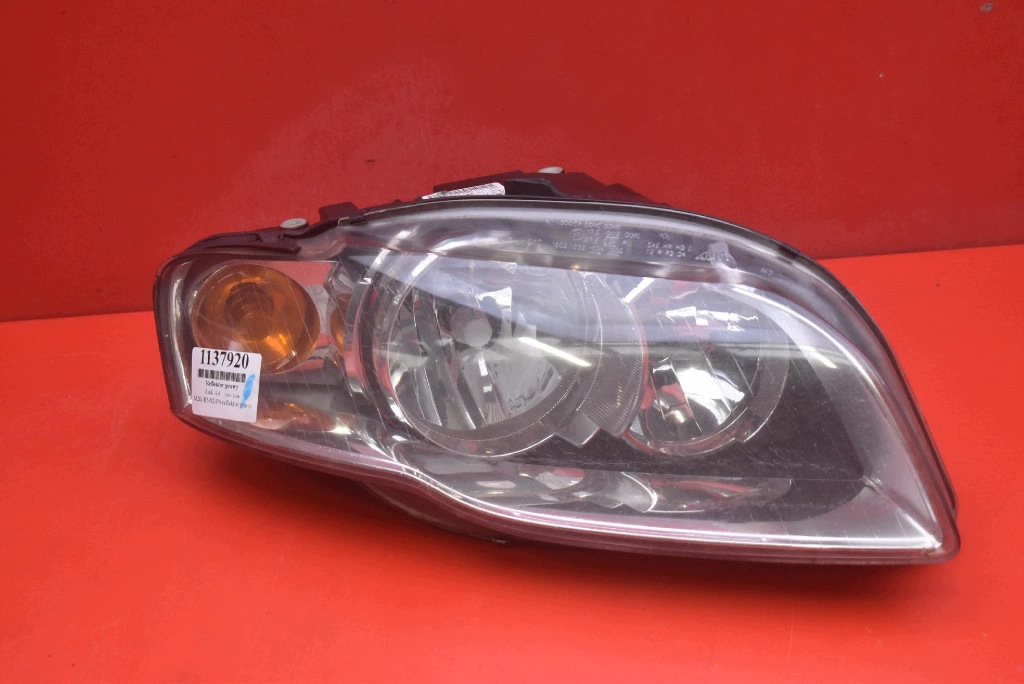 REFLEKTOR right light front EU 8E0941004AJ AUDI A4 B7 04-08