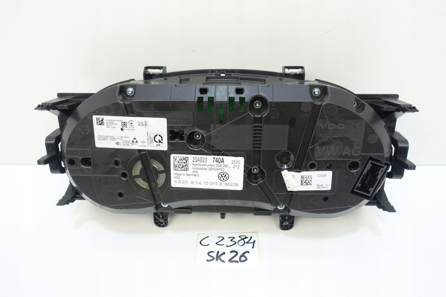 dials dials VW T-ROC 2GA 35938KM 2GA920740A