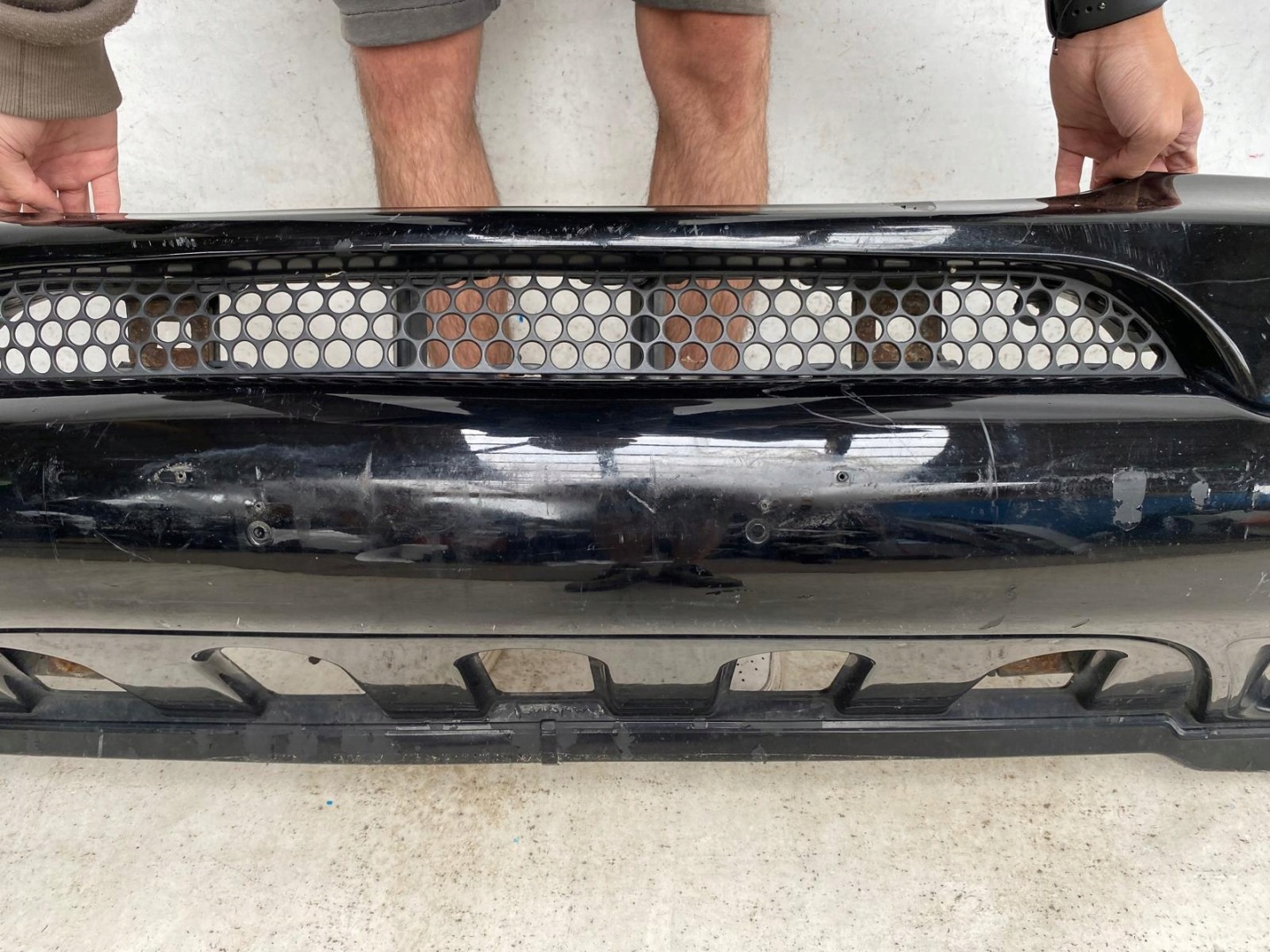 MERCEDES ML W163 97-01 bumper front front replacement