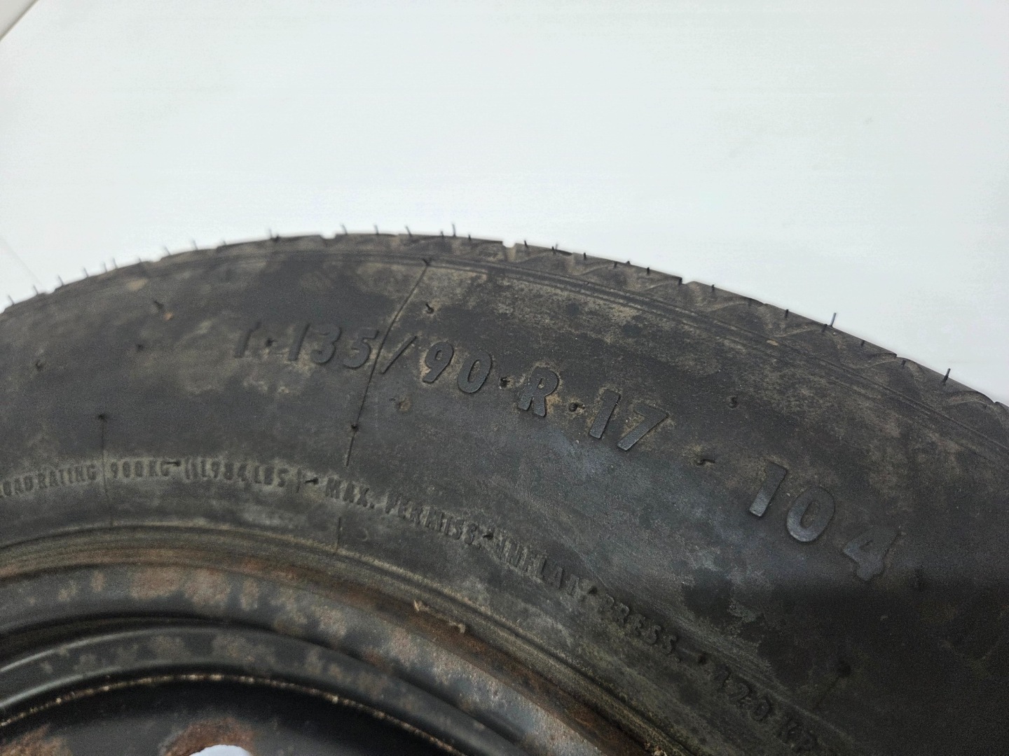 roue roue de secours BMW X3 E83 17 CALI 6758778