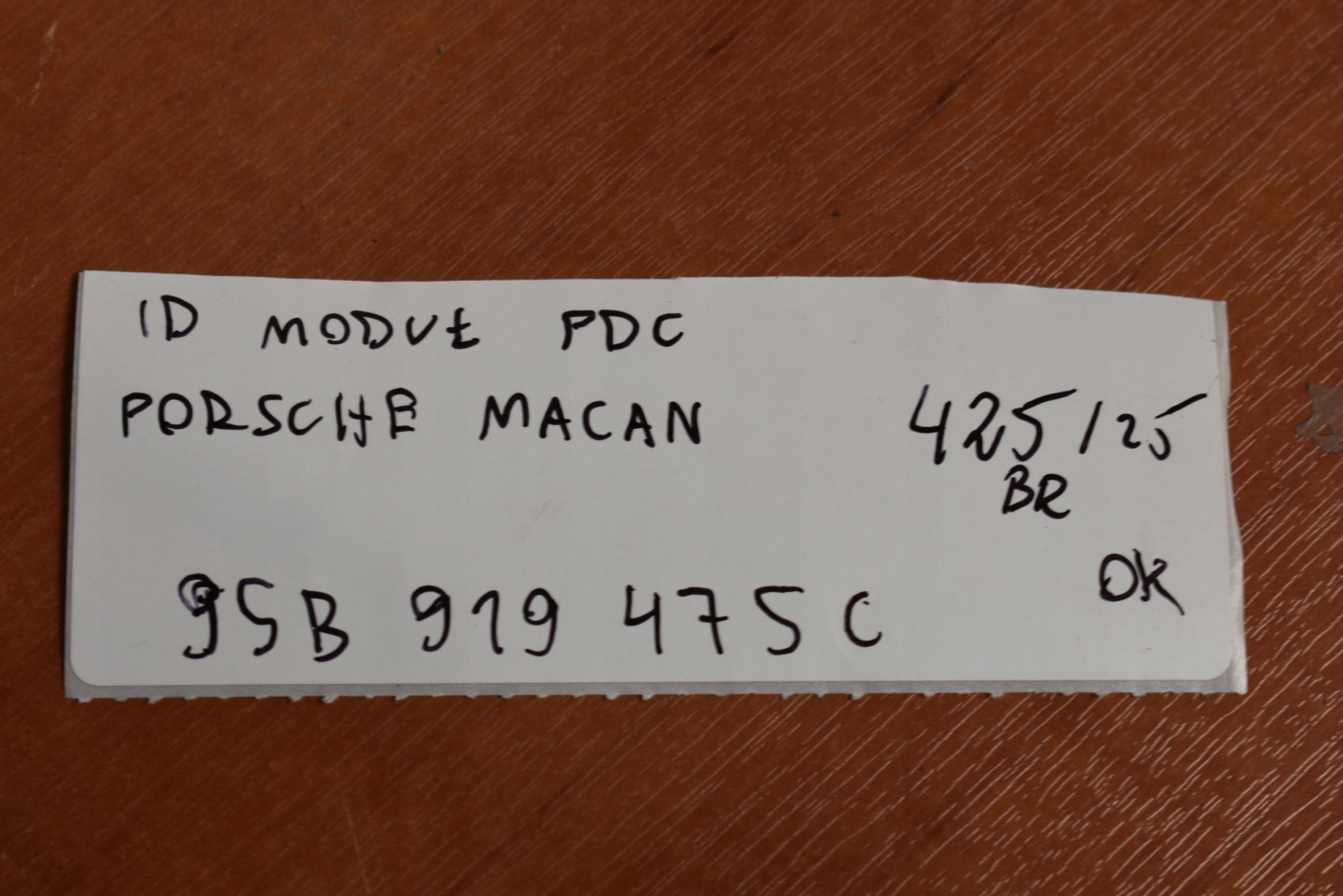 perfetto stato modulo PDC PORSCHE MACAN 1