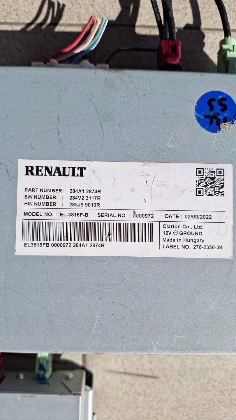 computer modulo Centralina Renault Austral 285J99010R 284A12874R
