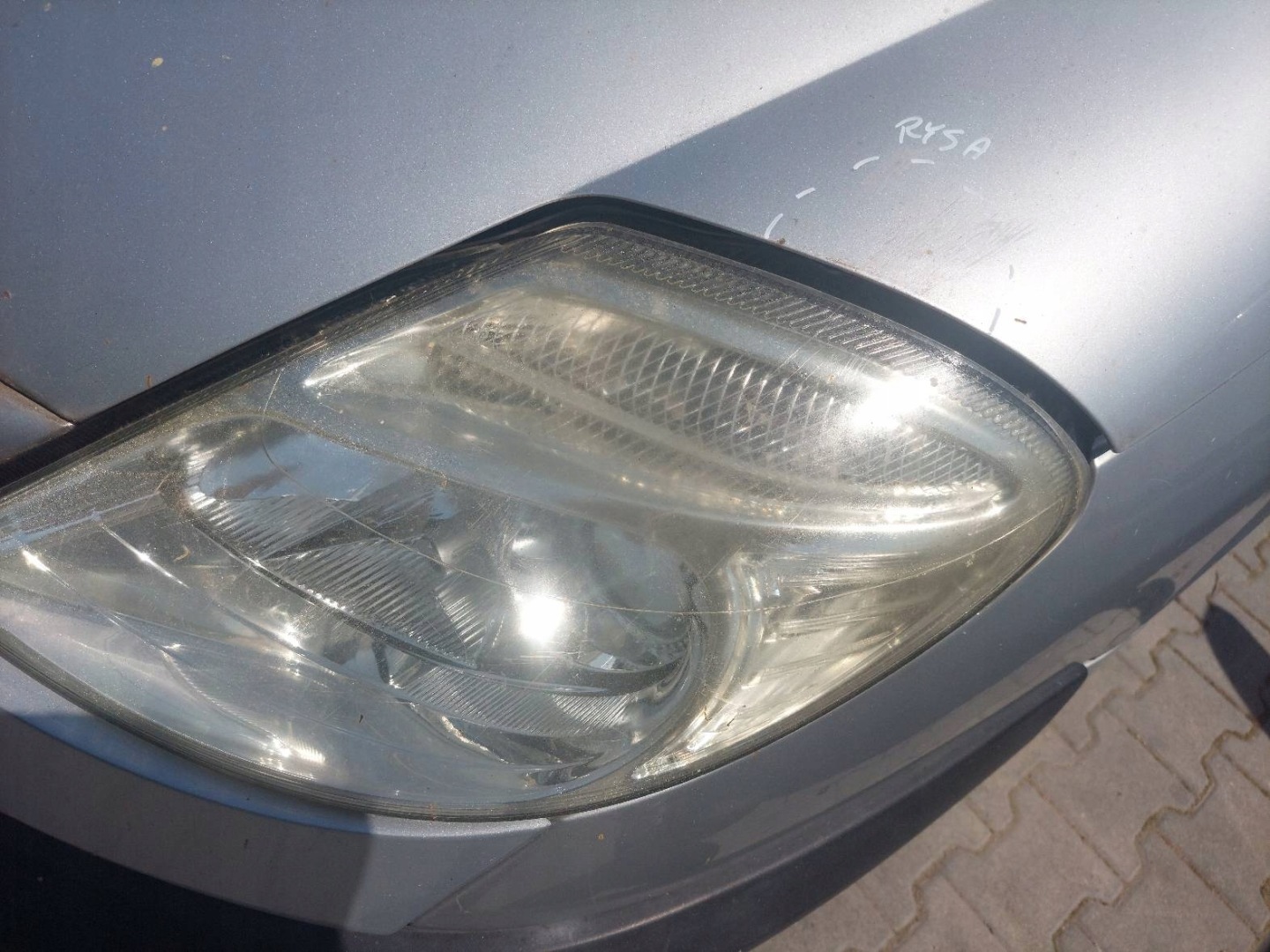complete front CITROEN C8 before lift EBRH bonnet fender bumper lights