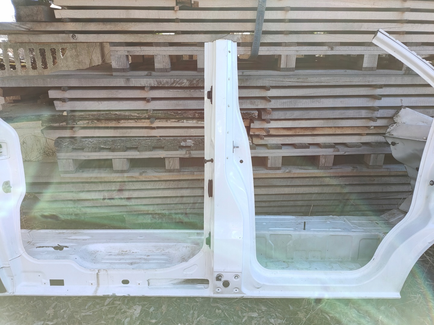 TRAFIC III VIVARO B 14-24 LONG fender right threshold pillar quarter BOK