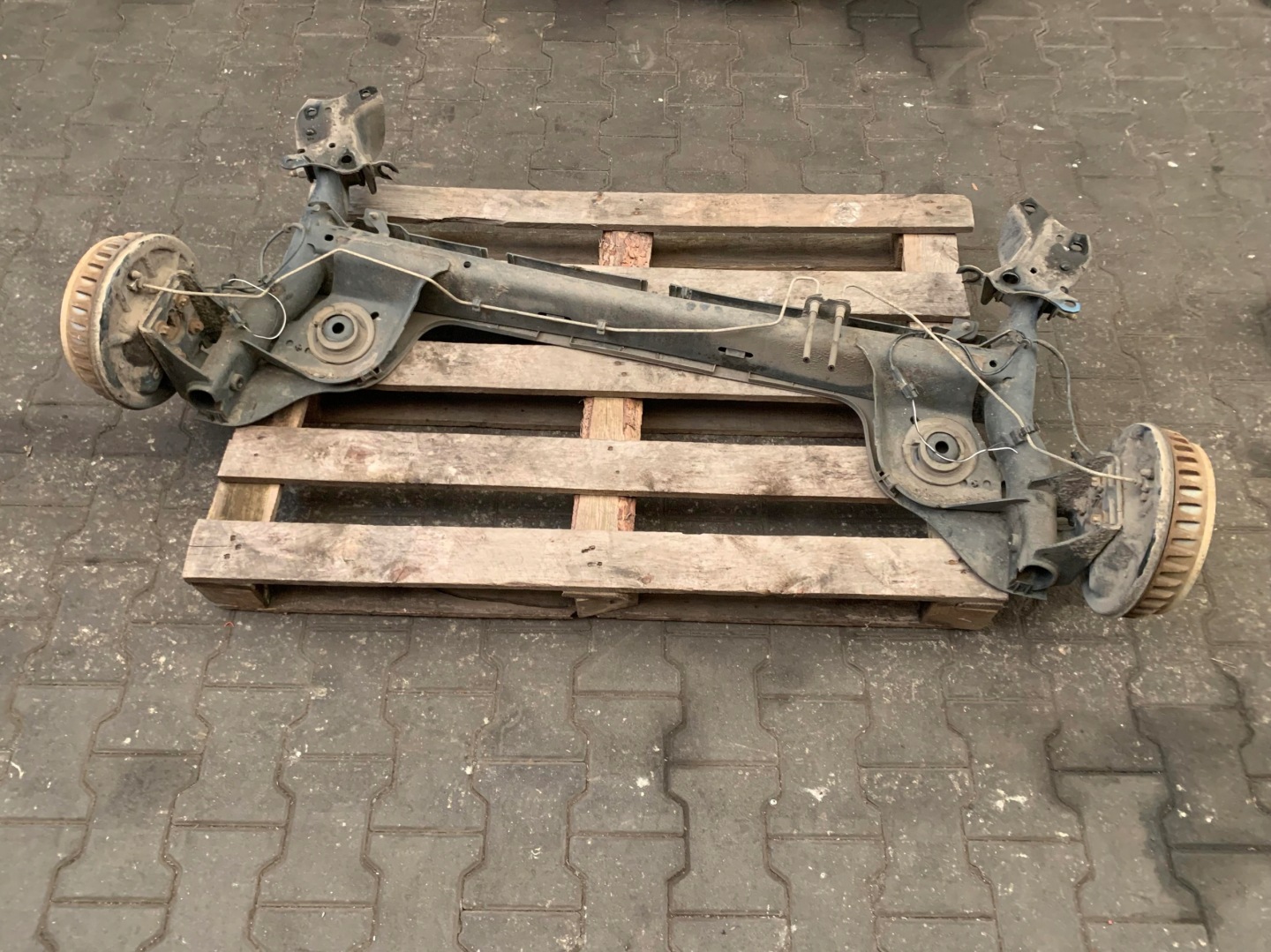 suspension beam axis rear part rear RENAULT ZOE 12-19