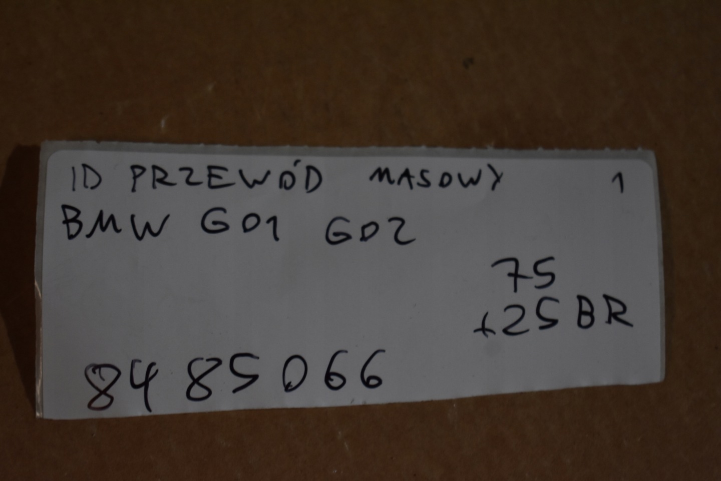 IDEALNA prijenos MASOWY BMW G01 G02 1