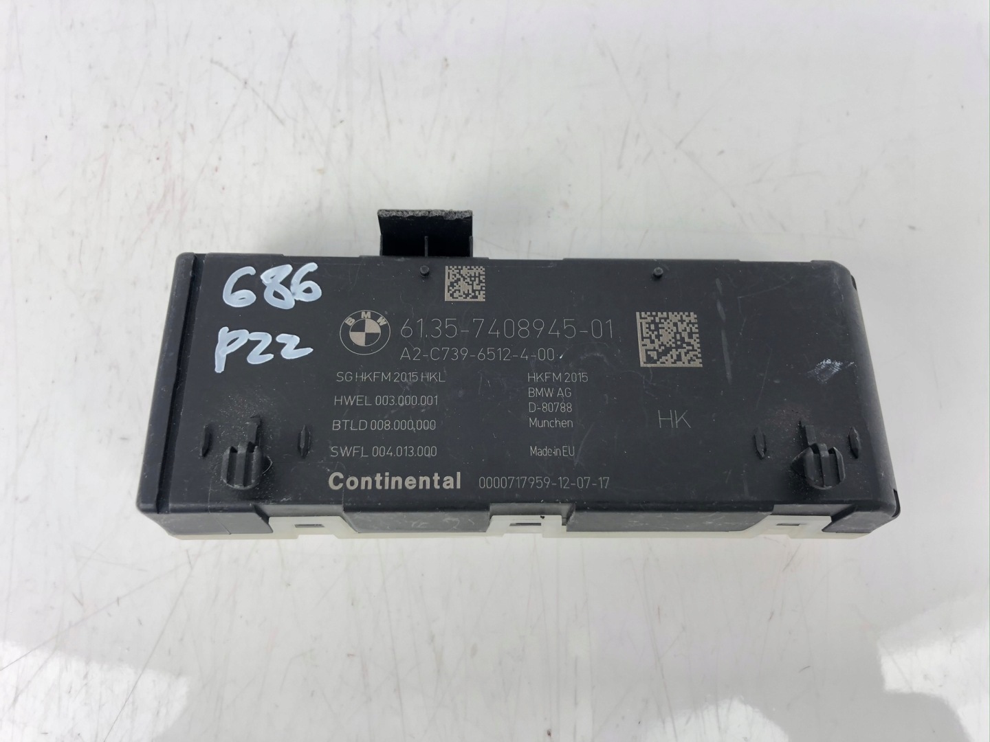 module control unit bonnet BMW G01 G11 G30 7408945