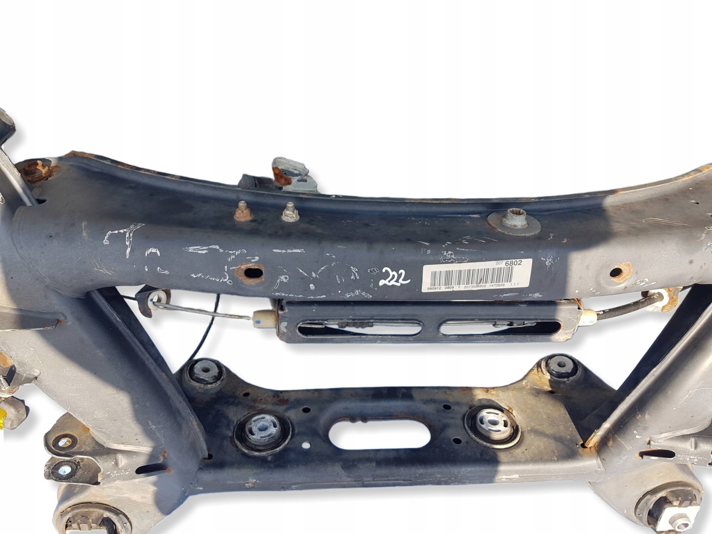 axle beam rear part rear MERCEDES W207 C207 sider subframe axle beam