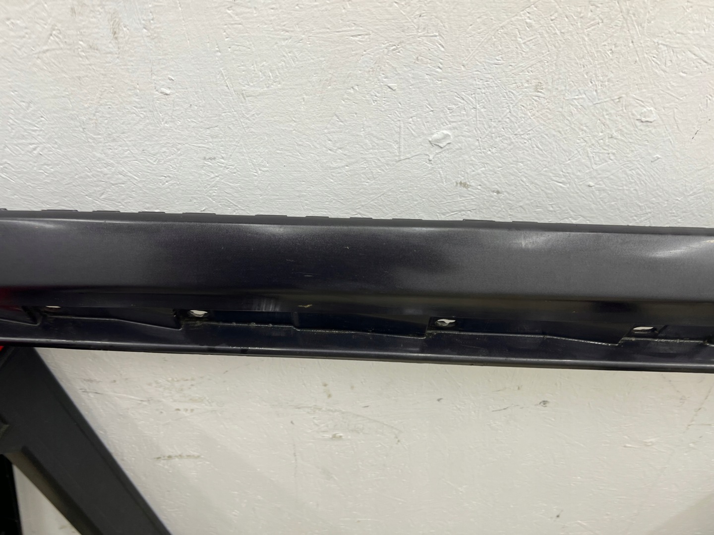 cap moulding threshold 8E0853859 AUDI A4 B7 left black LZ7L original