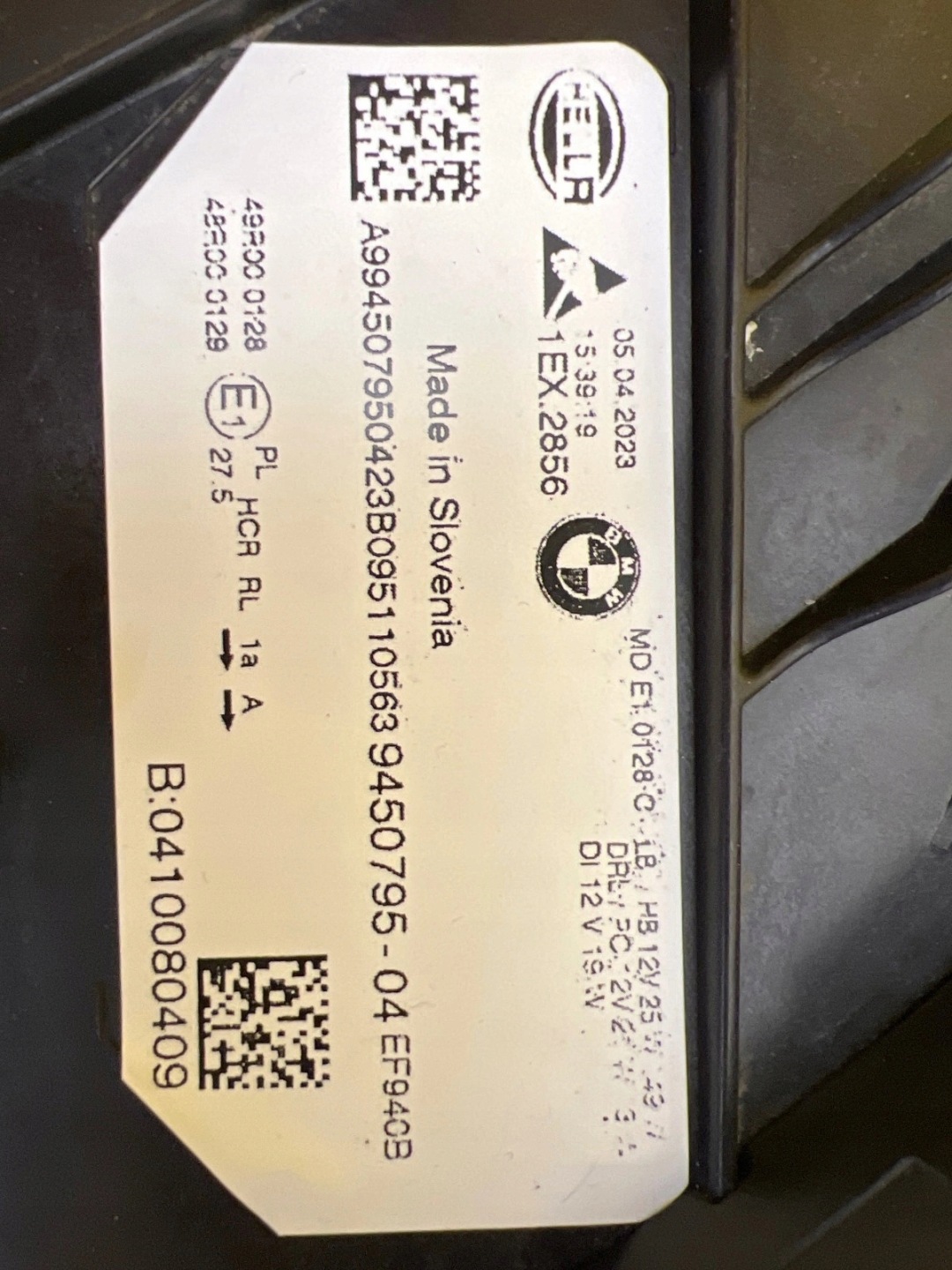 light left BMW 3 G20 LCI Lift Full Led 9450795-04