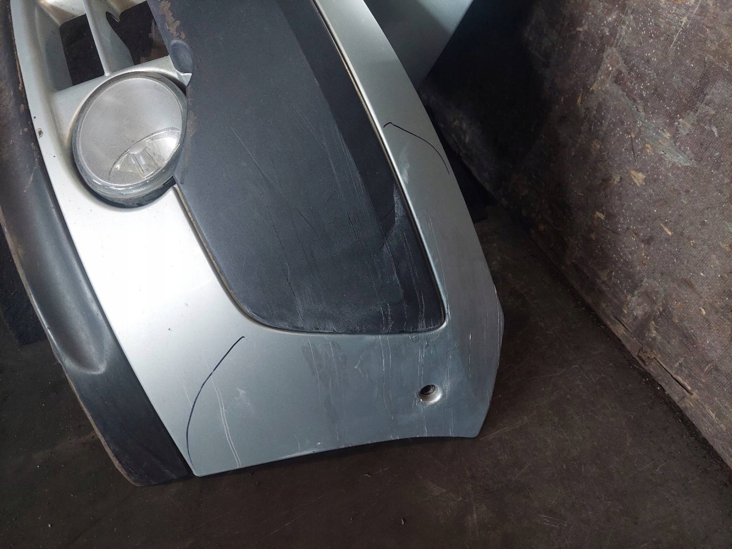 complete front RENAULT KANGOO and FL TEB64 bonnet bumper fenders lights