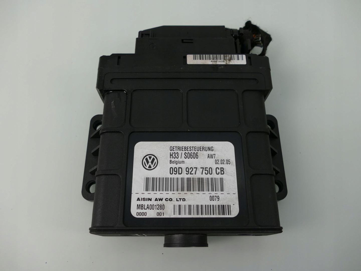PORSCHE CAYENNE 9P 4.5 TURBO control unit gearboxes AUT 09D927750CB