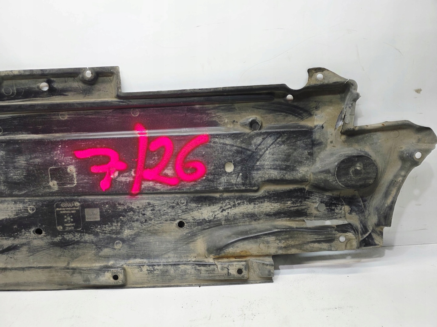 Blende Abdeckung abdeckung Unterfahrschutz links DUZA AUDI A6 C6 4F0825207F 7/26