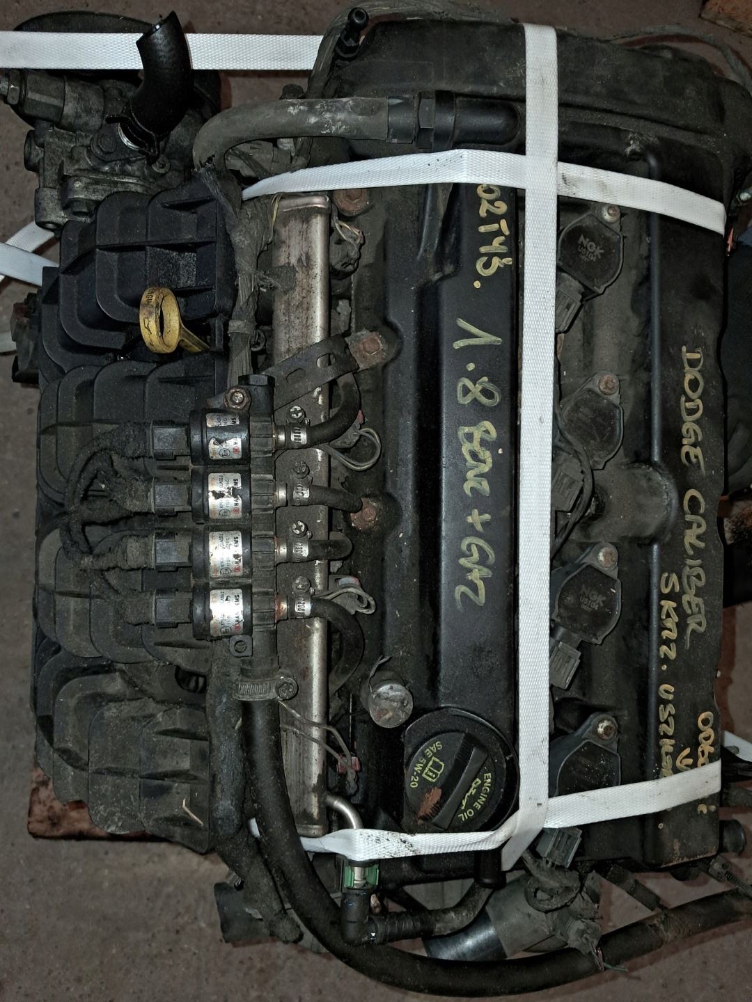 engine 1.8 16V EBA complete DODGE CALIBER PEWNIAK FILM PRACA