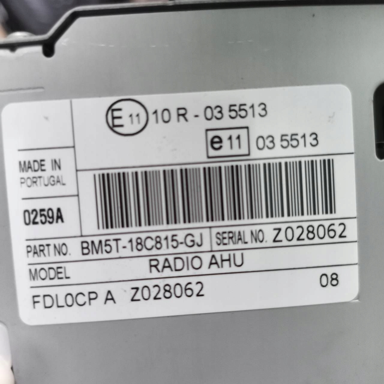 Stacja multimedialna radio Navigation komplet Ford Focus MK3 2012