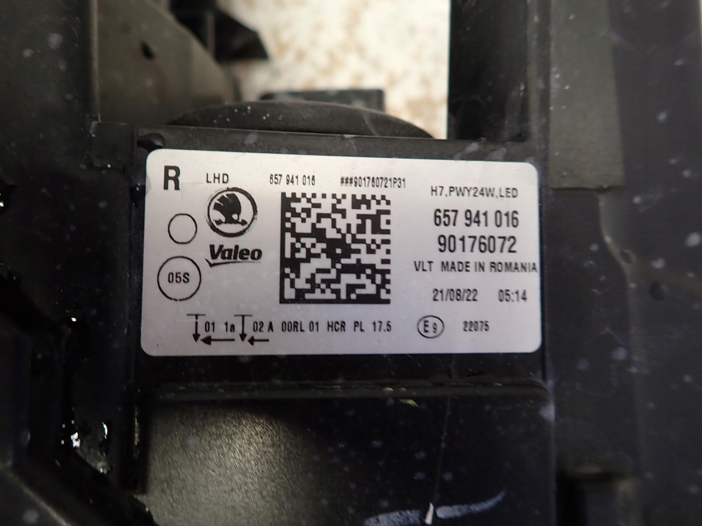 light front front right SKODA SCALA 2019- FULL LED 657941016