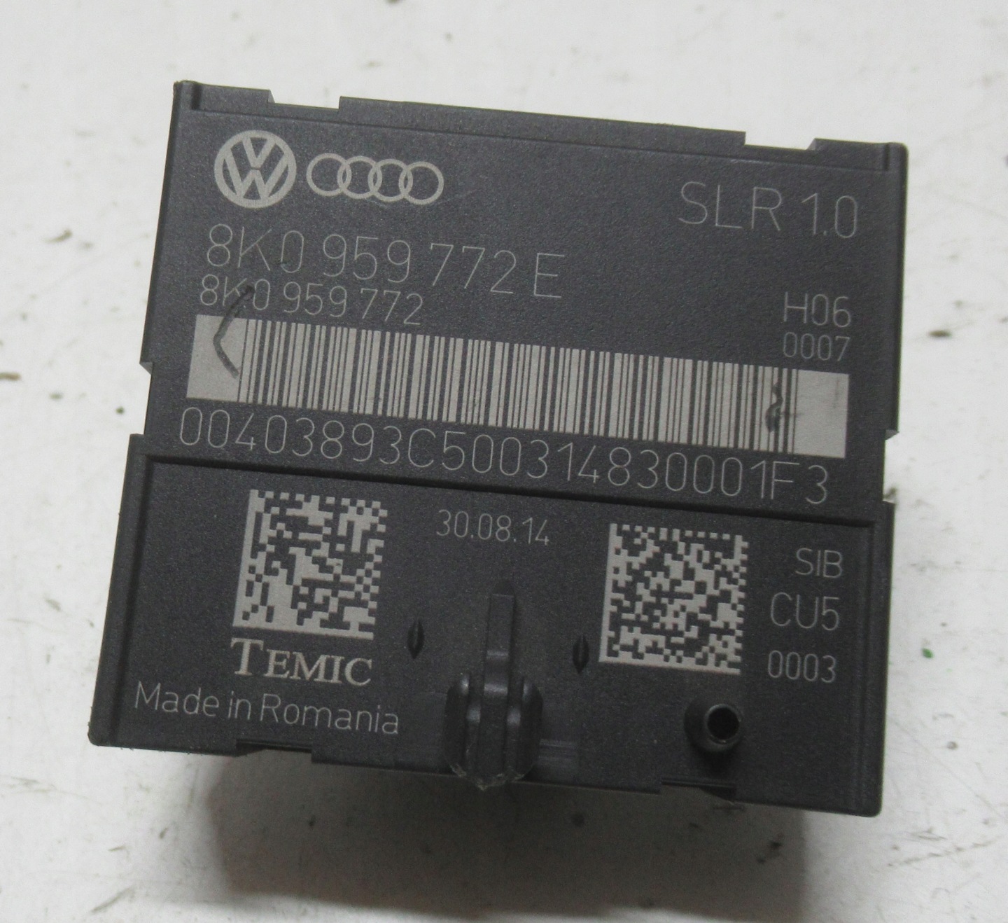 AUDI A4 B8 14R module control unit seat left front 8K0959772E