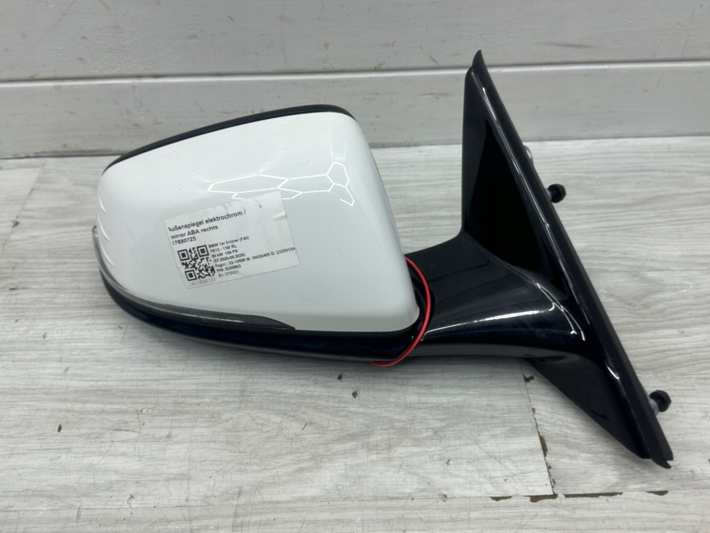 BMW F40 mirror right 7PIN EUROPA complete