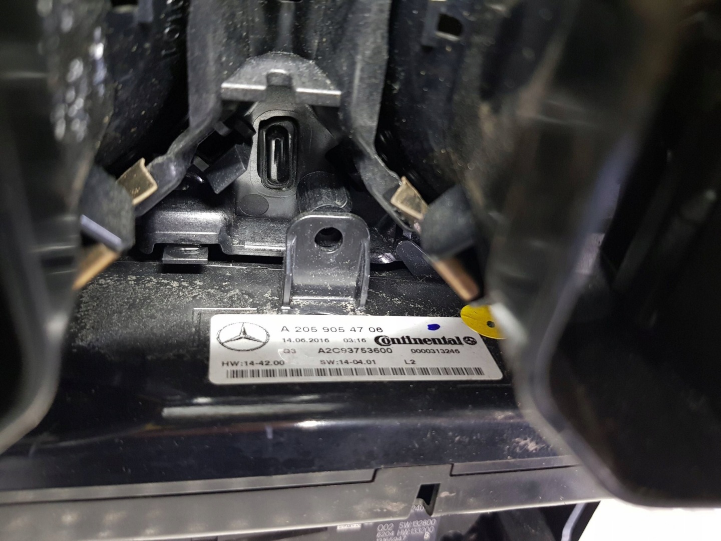 Unite commande clima Châssis DEKOR A2059054708 A2056805707 MERCEDES W205