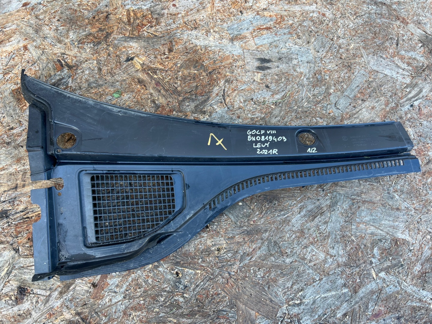 cover torpedo left VW GOLF VIII 8