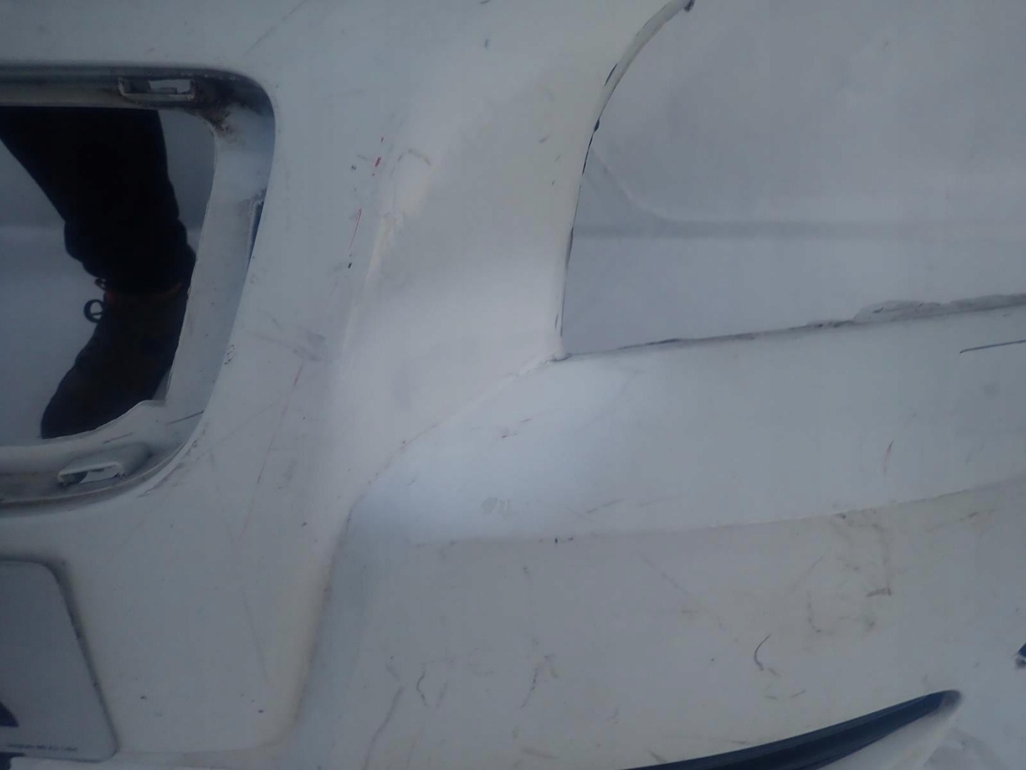 VOLVO S40 II 2 LIFT 07-12 bumper front washer