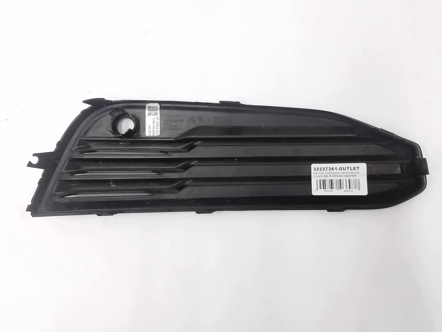 grid of a bumper left front VOLVO S90 R-design 32227361
