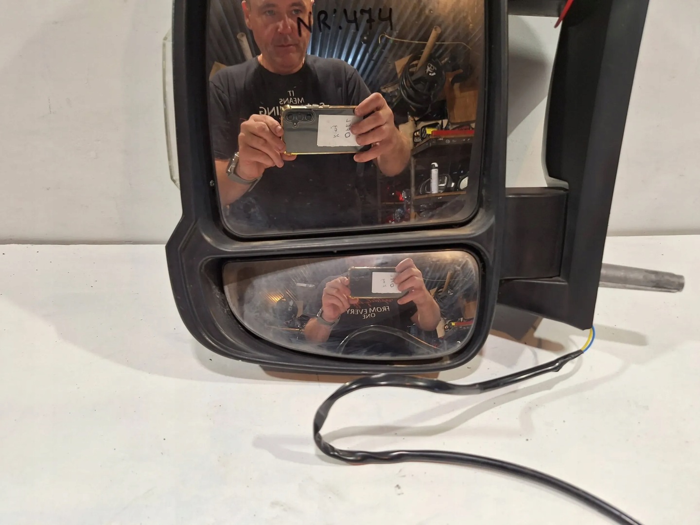mirror exterior left Fiat Ducato III 06- 2PIN EU
