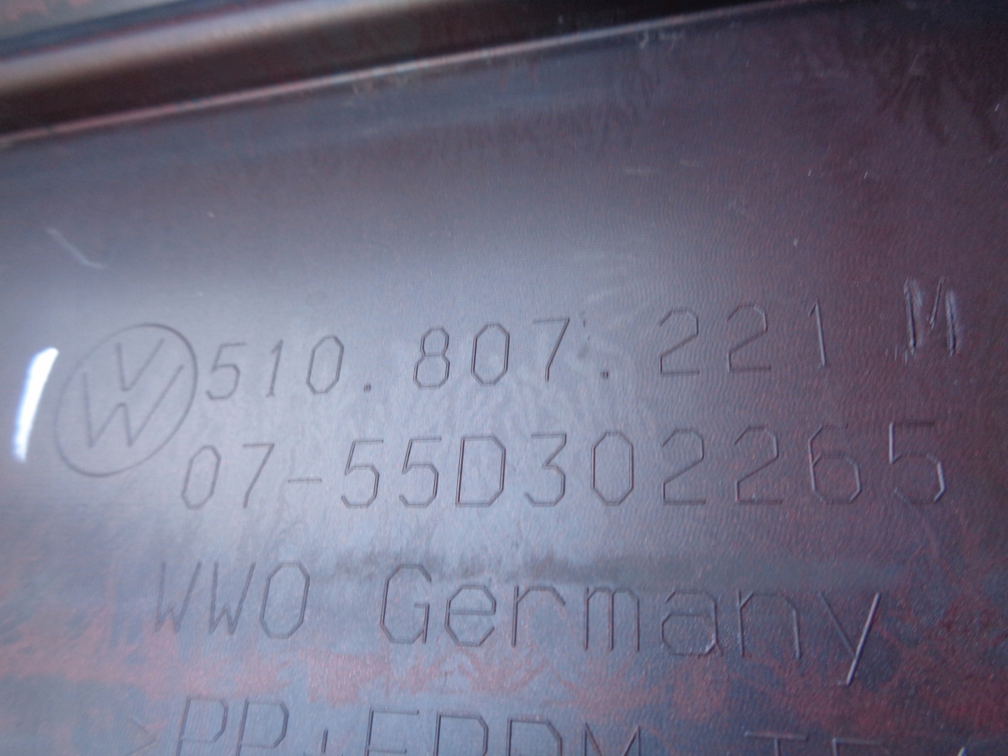 FRONTSTOSSSTANGE VW GOLF SPORTSVAN 510 17- LIFT
