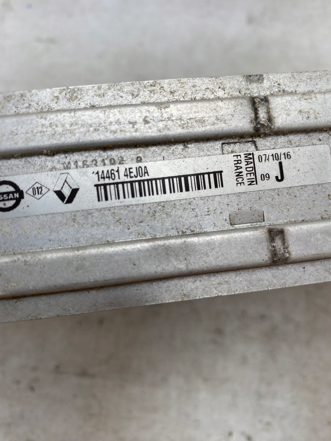 NISSAN RENAULT 1.2 DIG-T Kühler luft INTERCOOLER 144614EJ0A