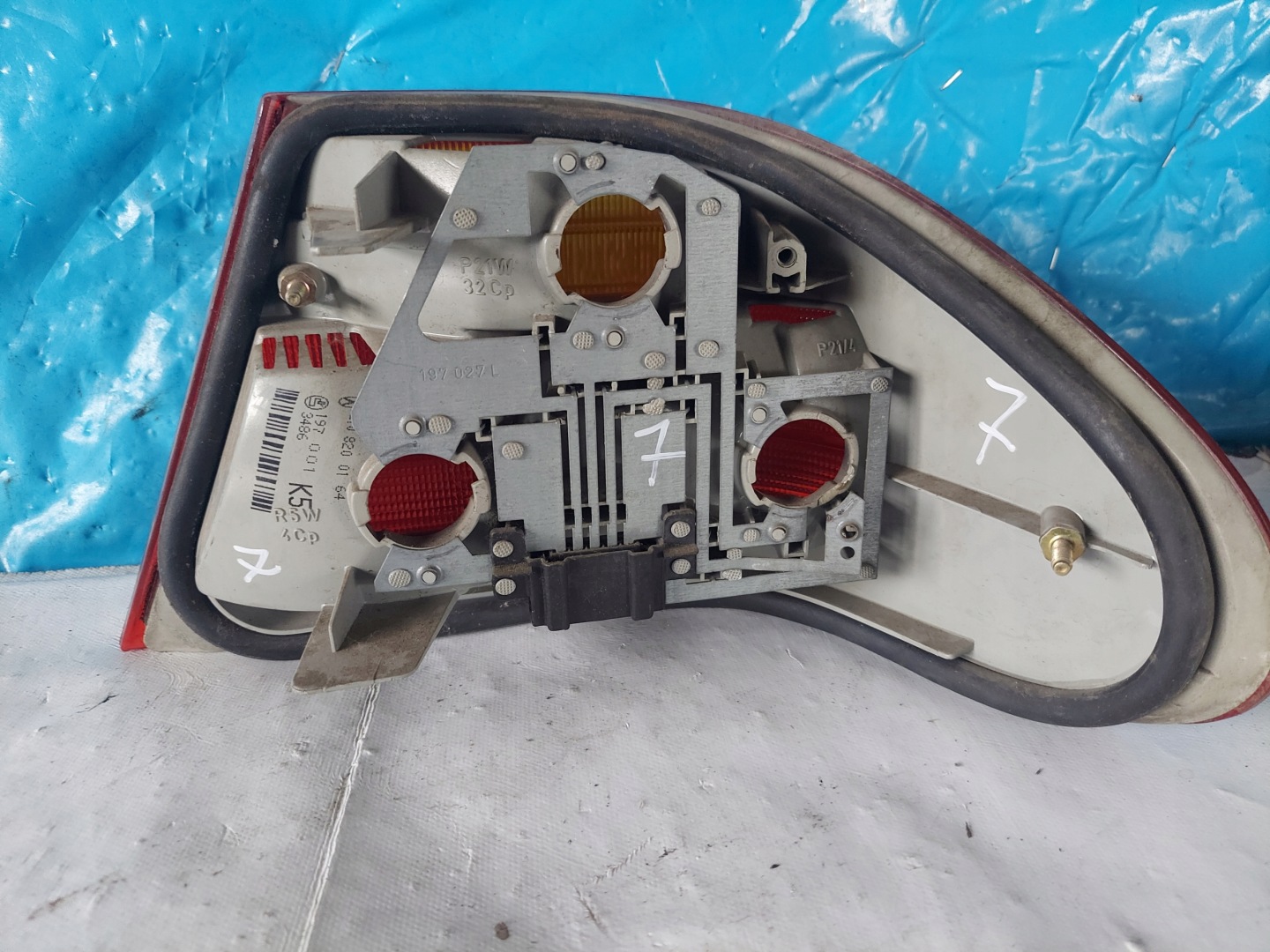 light MERCEDES W210 sedan A2108200164 left rear part