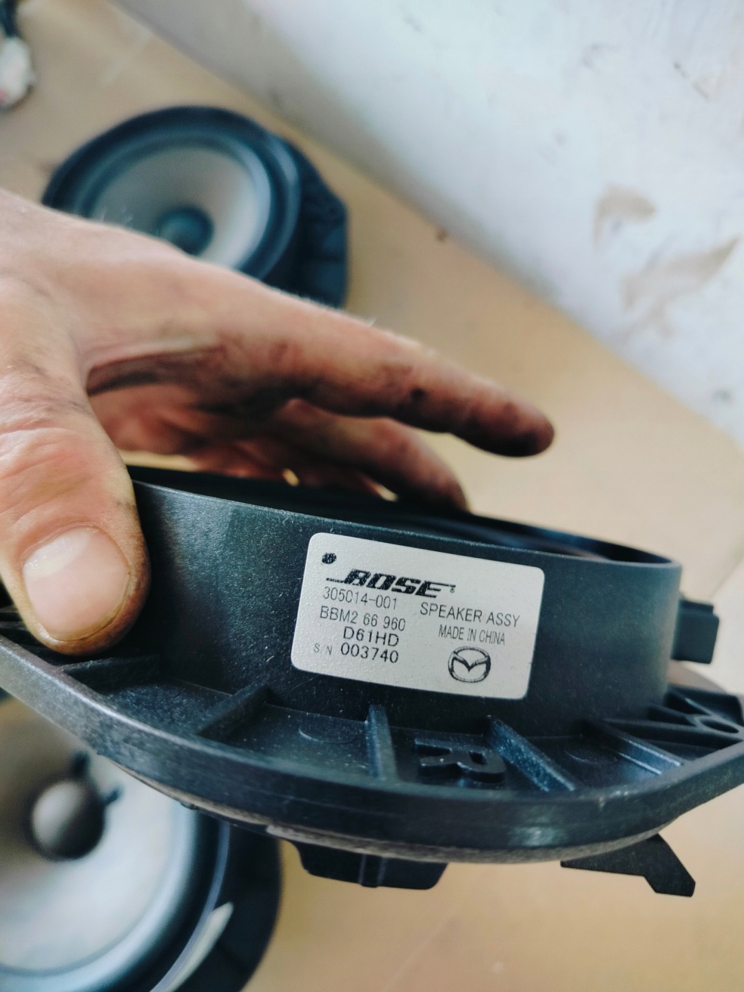 amplifier SUBWOOFER speakers BOSE MAZDA 6 II GH 07-12r
