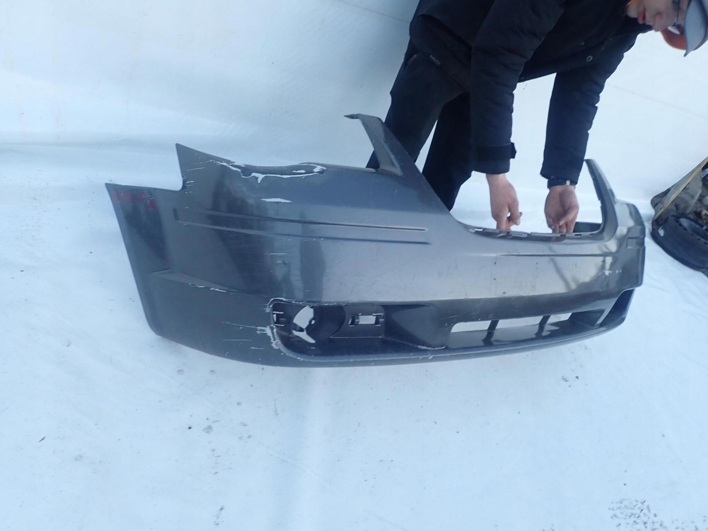 CHRYSLER GRAND VOYAGER 07-11 bumper front front